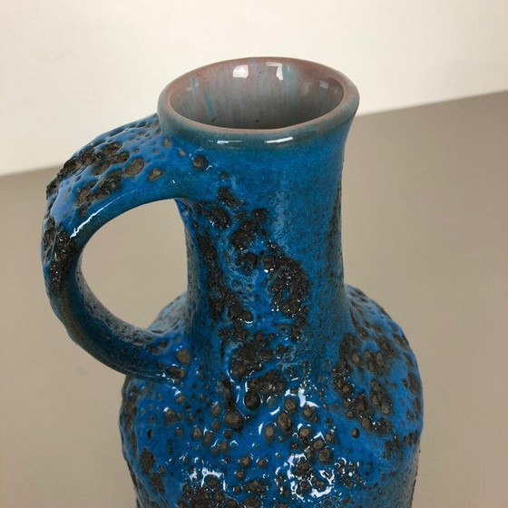 Image 1 of Vintage Vase aus fetter Lava Keramik von Gräflich Ortenburg, Deutschland 1950
