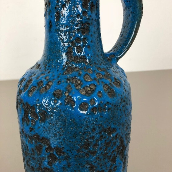 Image 1 of Vintage Vase aus fetter Lava Keramik von Gräflich Ortenburg, Deutschland 1950