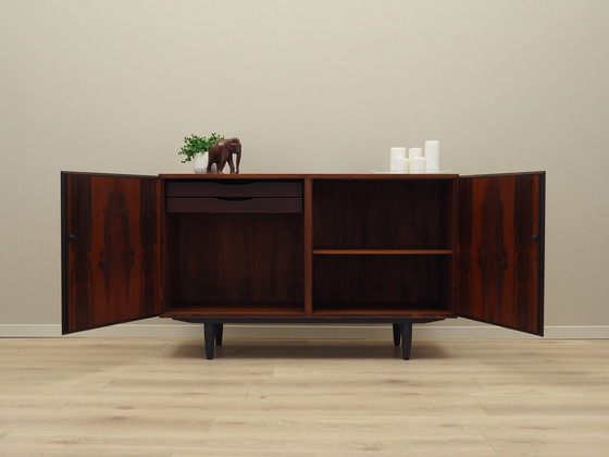 Image 1 of Palisander-Schrank, dänisches Design, 1970er Jahre, hergestellt von Omann Jun