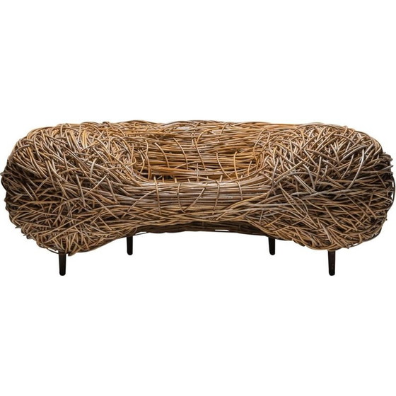 Image 1 of Vintage Rattan-Sessel Campana Brüder & Porky Hefer