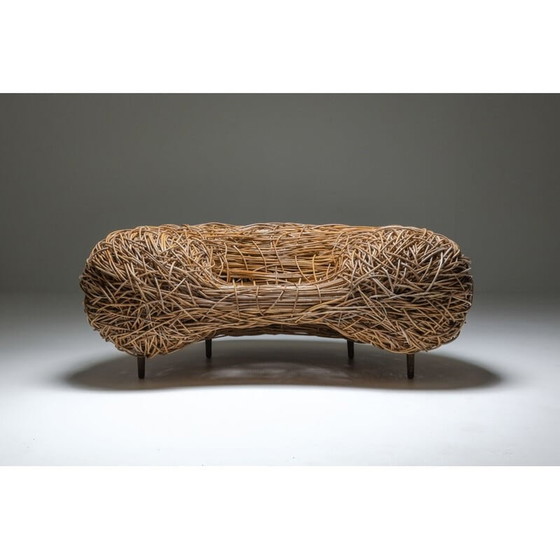 Image 1 of Vintage Rattan-Sessel Campana Brüder & Porky Hefer