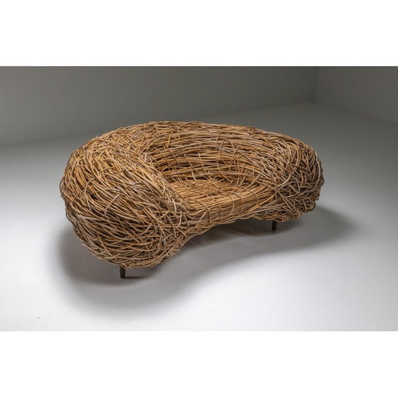 Image 1 of Vintage Rattan-Sessel Campana Brüder & Porky Hefer