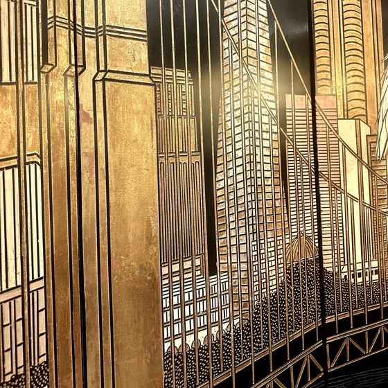 Image 1 of Vintage Raumteiler von Fournier Dekoration Paris, Frankreich 1980S