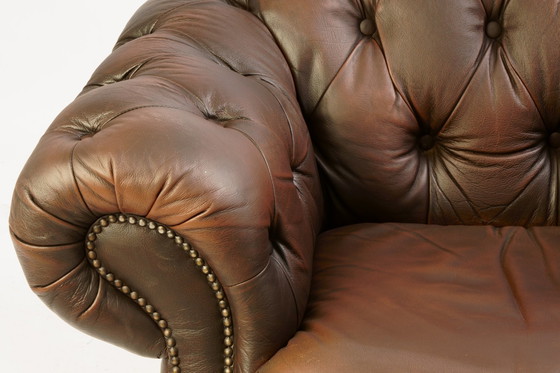 Image 1 of Zwei Chesterfields-Sessel in Westminster-Version