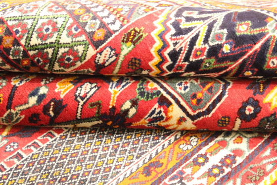 Image 1 of Original Perserteppich Nomaden & Dorf Teppich Shiraz 252 X 155 Cm Top Zustand