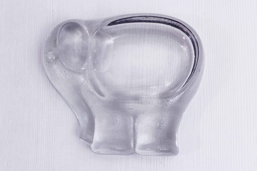Vintage Glass Pocket Void Elephant Form