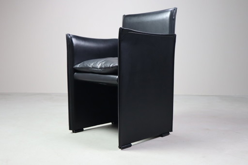 Satz von acht Break 401-Sesseln von Mario Bellini für Cassina, 1976