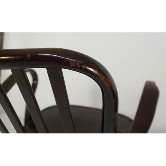 Image 1 of Paar alte Bugholzsessel Modell n° 752 von Josef Frank für Thonet, Tschechoslowakei 1933