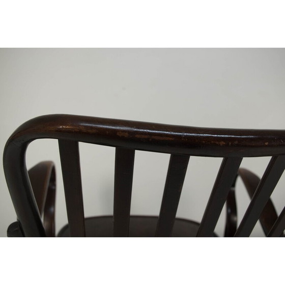 Image 1 of Paar alte Bugholzsessel Modell n° 752 von Josef Frank für Thonet, Tschechoslowakei 1933