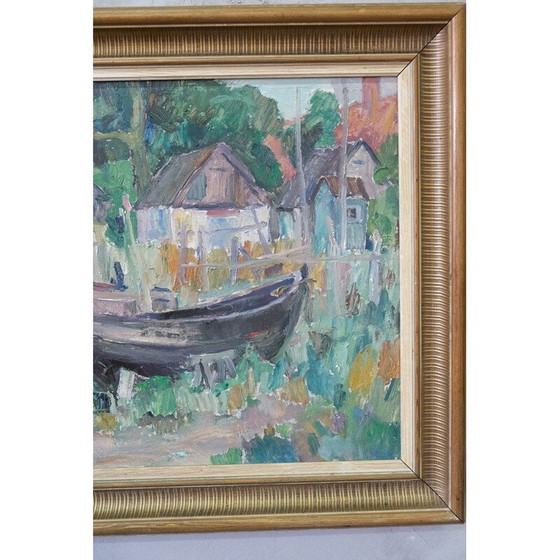 Image 1 of Alte Lithographie von Karl Enock Ohlsson, Dänemark 1949