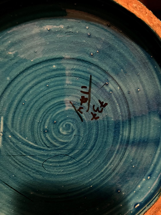 Image 1 of Bitossi Aldo Londi Große Bodenvase 737  1960'S  