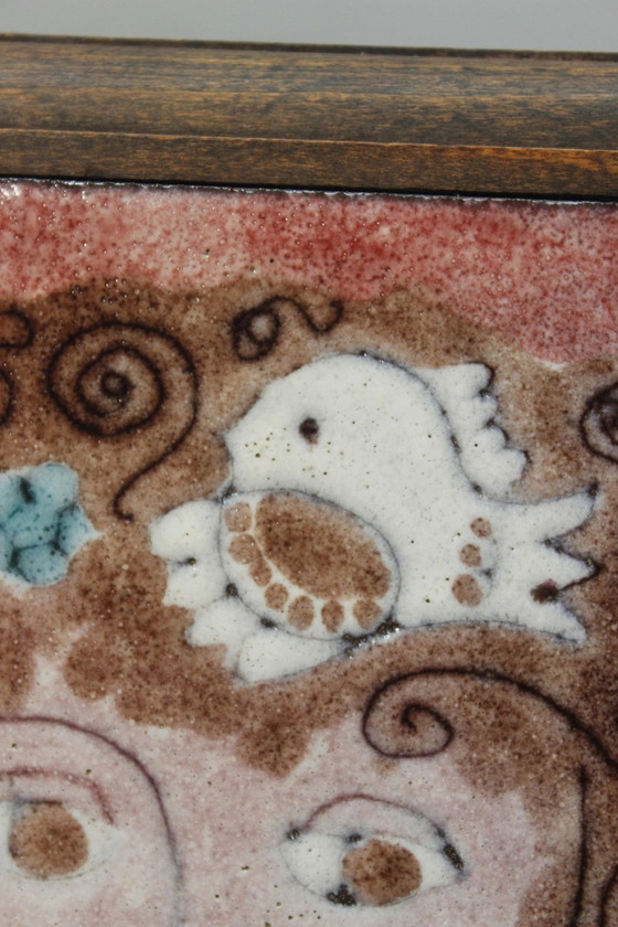 Image 1 of Robert & Jean Cloutier Karo Mit Gesichtsdekor