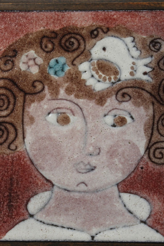 Image 1 of Robert & Jean Cloutier Karo Mit Gesichtsdekor