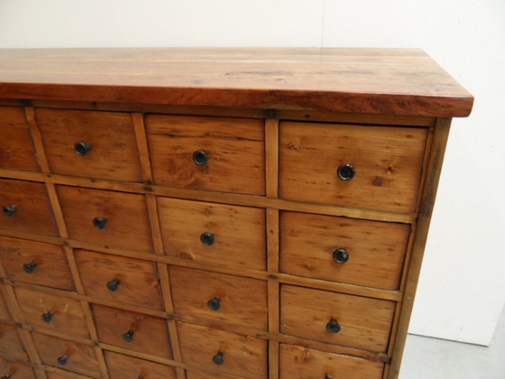 Image 1 of Vintage Apothekerschrank mit 48 Schubladen 1950'S
