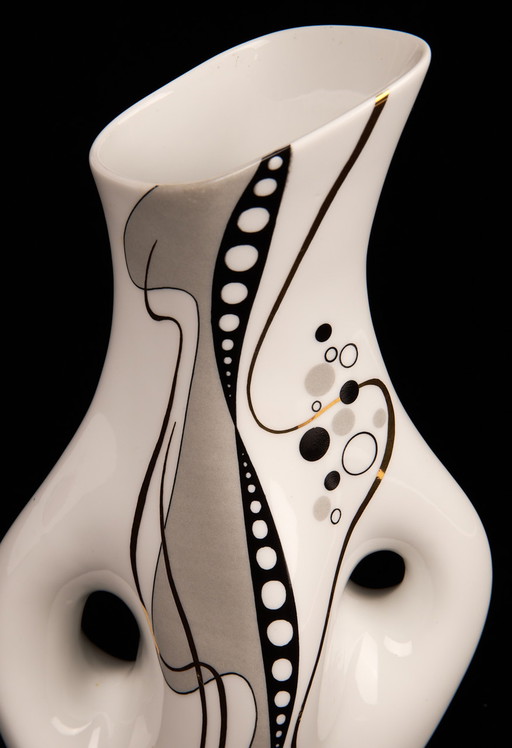 Gerold Tettau Vase Dekor Breakdance