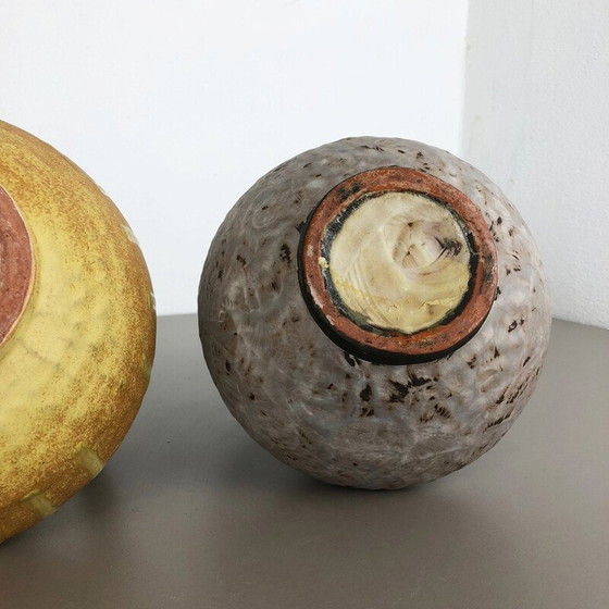 Image 1 of Paar von 2 Keramikvasen von Heinz Siery für Carstens Tonnieshof, Deutschland 1970