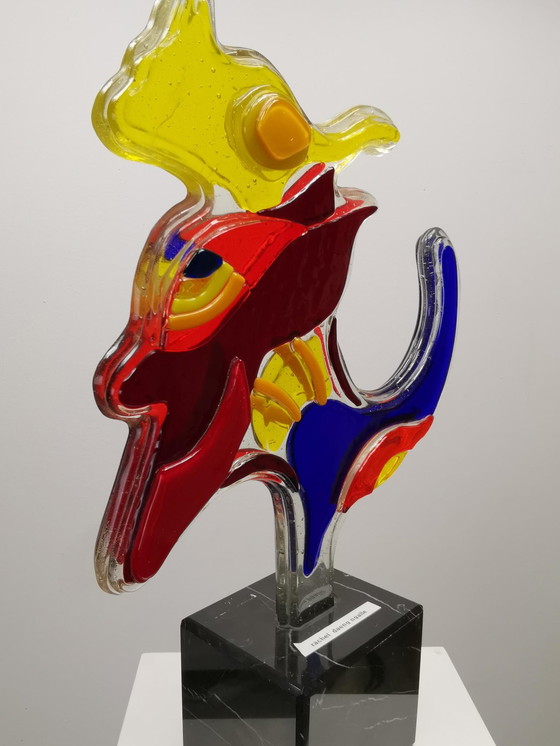 Image 1 of Abstraktes Glasobjekt