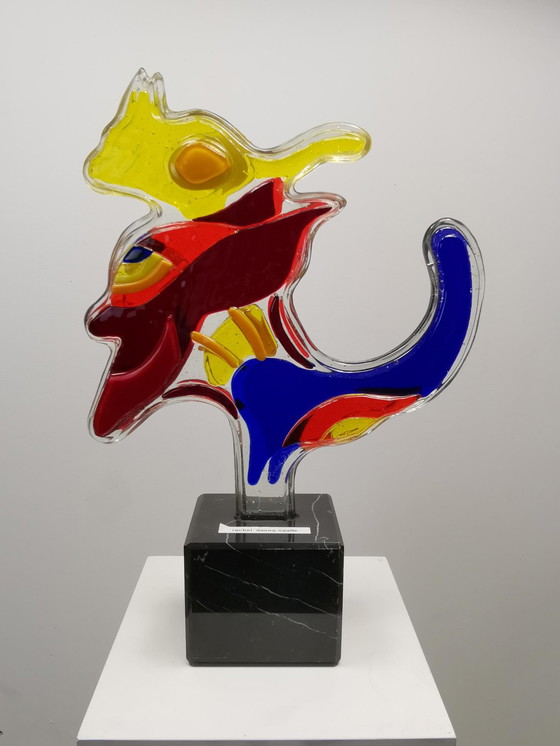 Image 1 of Abstraktes Glasobjekt