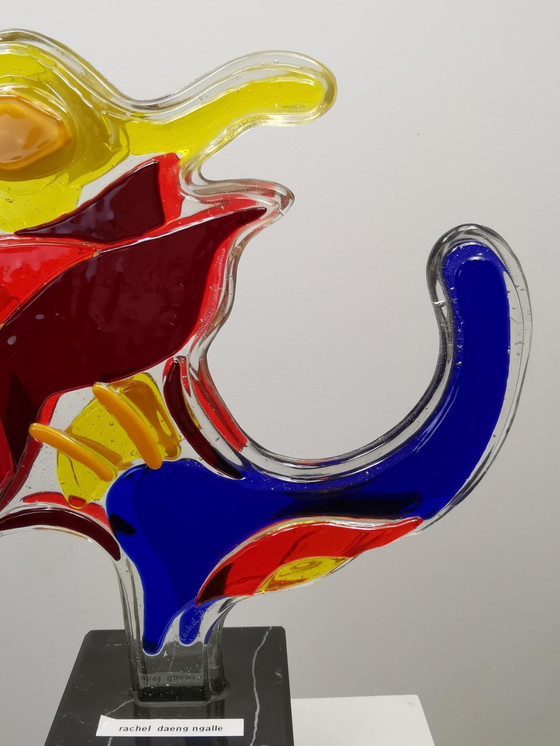 Image 1 of Abstraktes Glasobjekt