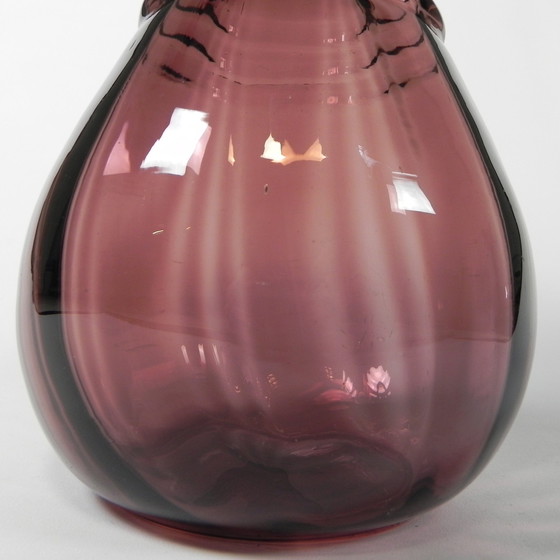 Image 1 of Lila Art Deco Vase, Doyen, 1930er Jahre