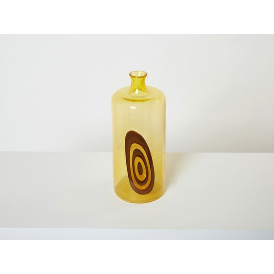 Image 1 of Vase aus Muranoglas von Gianmaria Potenza für La Murrina, 1968
