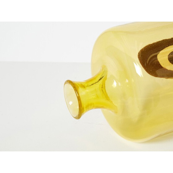 Image 1 of Vase aus Muranoglas von Gianmaria Potenza für La Murrina, 1968