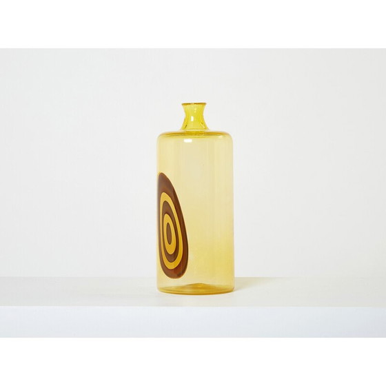 Image 1 of Vase aus Muranoglas von Gianmaria Potenza für La Murrina, 1968