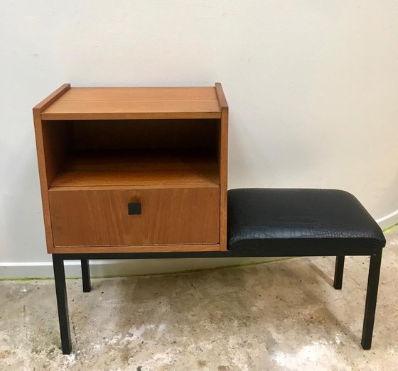 Image 1 of Pastoe-Telefonbank aus den 1960er Jahren