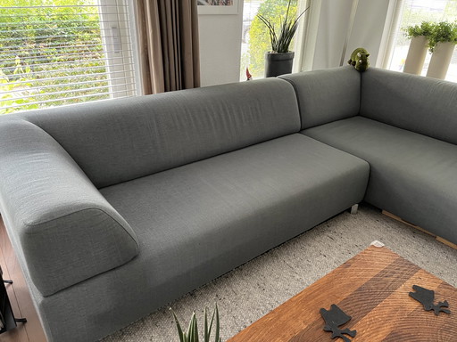 Leolux Ecksofa mit losem Hocker, Modell Faya Lobi.