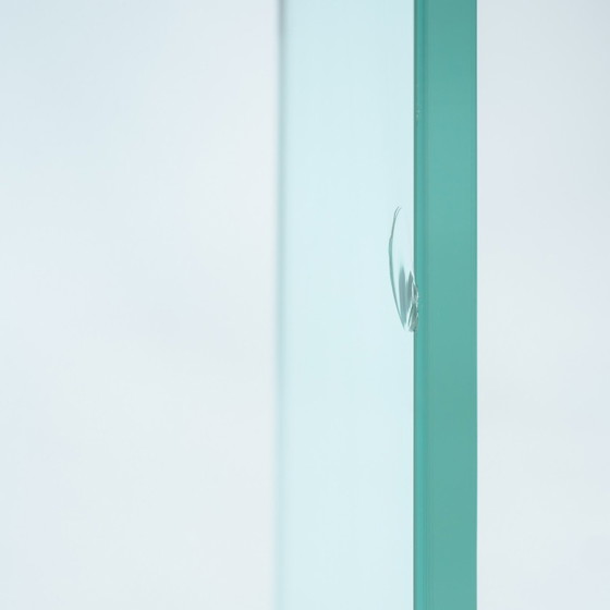 Image 1 of Fiam Glas-Schreibtisch oder Esstisch, 1984