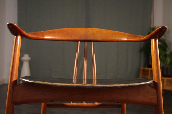 Image 1 of Vintage Teak Bürostuhl von Arne Hovmand Olsen, 1960er