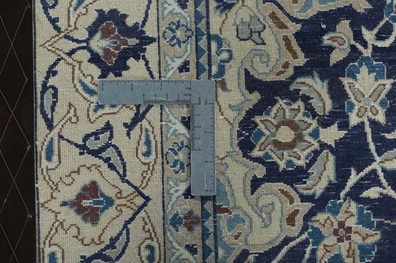 Image 1 of Handgeknüpfter Nain 9 La Mit Seide – Orientteppich 190 X 123 Cm