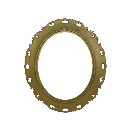 Image 1 of Oval Gold Frame Klassisch