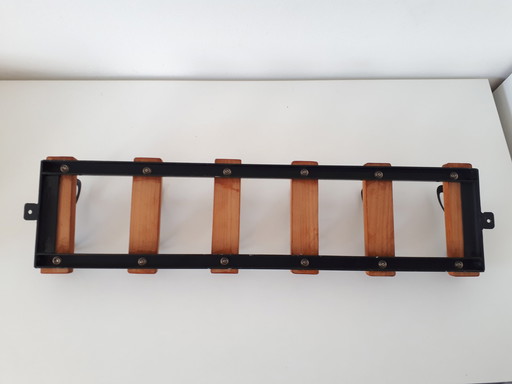 50er Jahre Vintage Garderobenständer Wandgarderobe 1950er Jahre