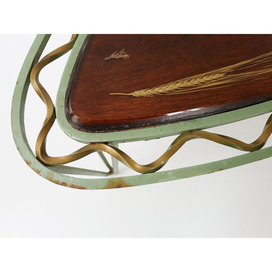 Image 1 of Beistelltisch mit Dreibein, Vintage, 1950
