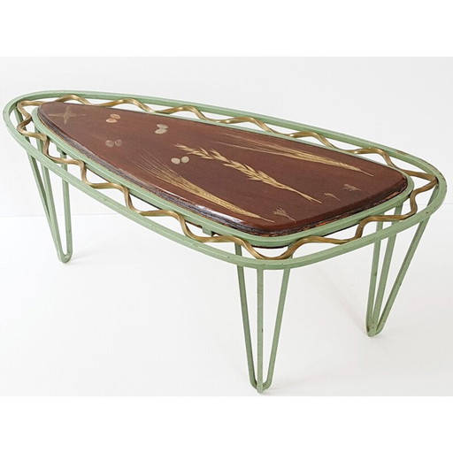 Beistelltisch mit Dreibein, Vintage, 1950