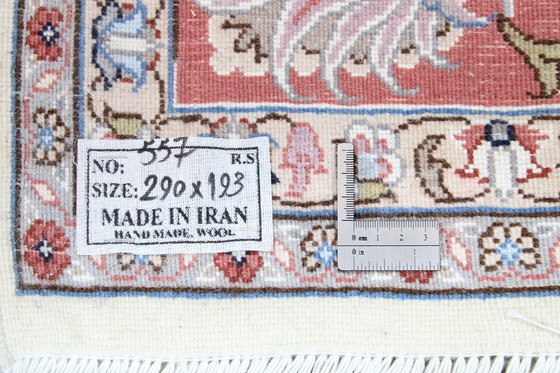 Image 1 of Original Handgeknüpfter Perserteppich Tabriz 290 X 193 Cm Neu , Unbenutzt