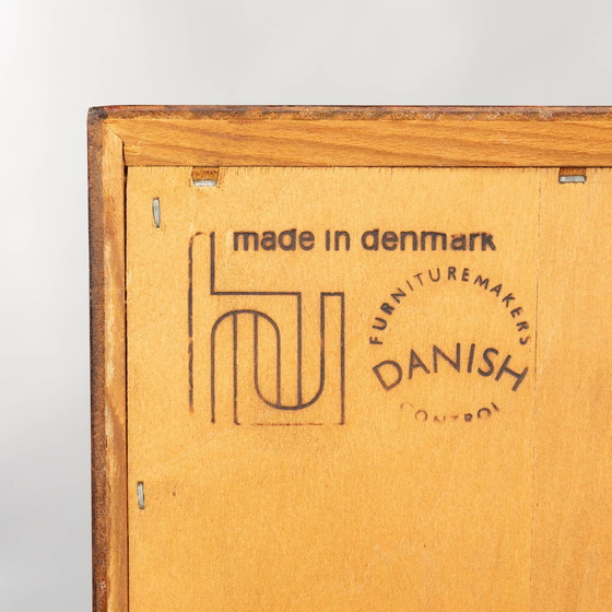 Image 1 of Dänisches Design Palisander Anrichte von Hundevad & Co, 1960er Jahre