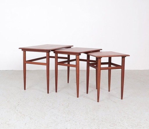 Dänisches Design Teakholz Mimiset, 1960er Jahre