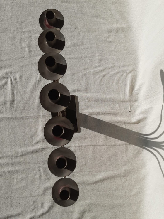 Image 1 of 7-armiger Kerzenleuchter aus Messing