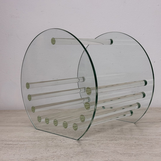 Image 1 of Vintage Marais International Glas Obstschale , 1980S Frankreich