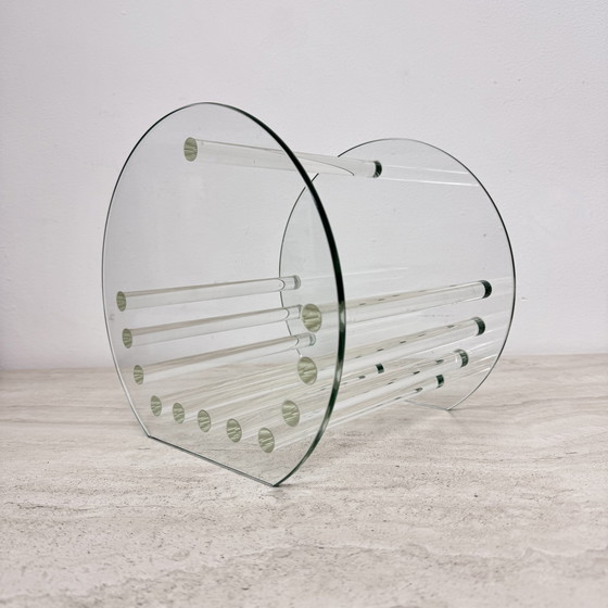 Image 1 of Vintage Marais International Glas Obstschale , 1980S Frankreich