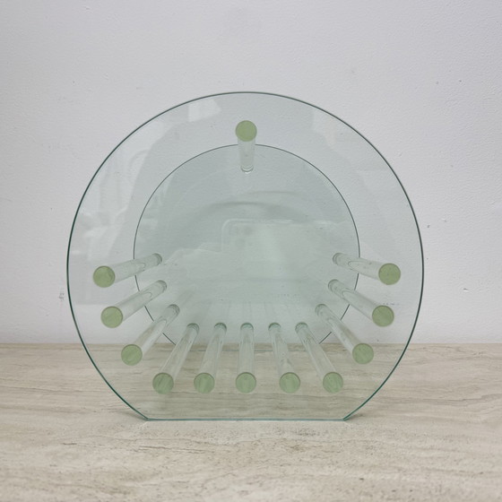 Image 1 of Vintage Marais International Glas Obstschale , 1980S Frankreich