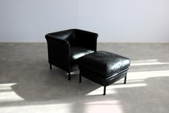 Image 1 of Vintage-Sessel + Hocker, Moroso