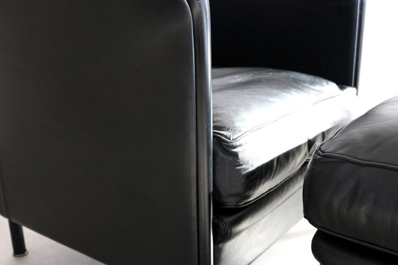 Image 1 of Vintage-Sessel + Hocker, Moroso