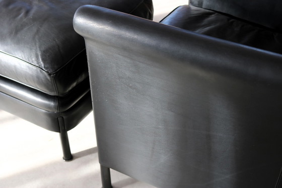 Image 1 of Vintage-Sessel + Hocker, Moroso