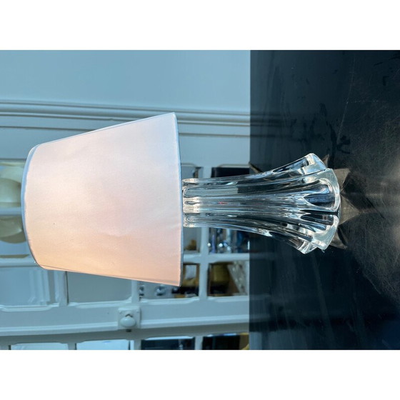 Image 1 of Vintage Davesn Kristall-Lampe, 1950er Jahre
