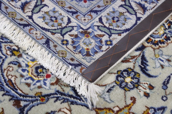 Image 1 of Original Handgeknüpfter Perserteppich Keshan 339 X 230 Cm Sehr Top Zustand Fein