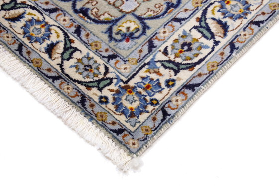 Image 1 of Original Handgeknüpfter Perserteppich Keshan 339 X 230 Cm Sehr Top Zustand Fein