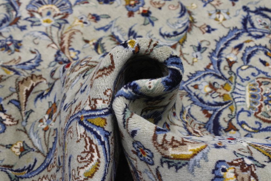 Image 1 of Original Handgeknüpfter Perserteppich Keshan 339 X 230 Cm Sehr Top Zustand Fein